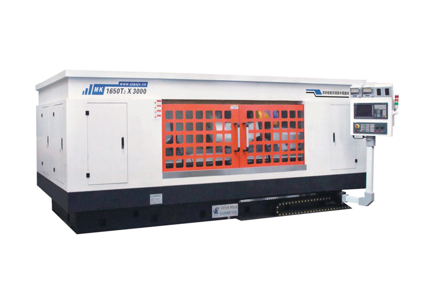 ダブルホイールヘッドCNCエンドフェイス円筒研削盤